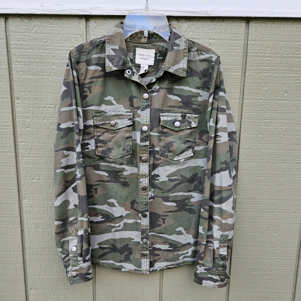 Forever 21 Button Down Jacket